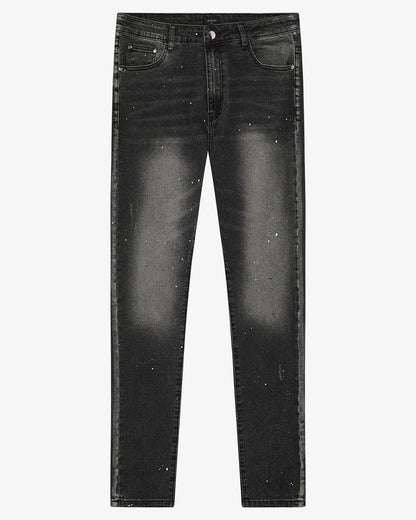 Magiri Ombre Slim Jeans 'Black' — Black — Size 28 — Front View