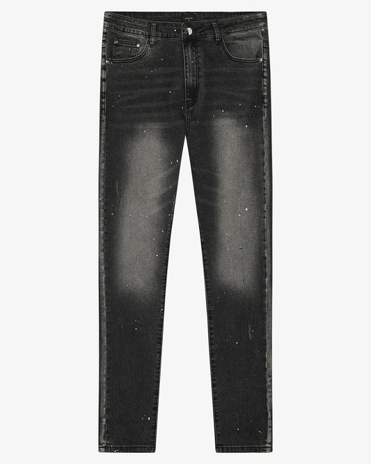 Magiri Ombre Slim Jeans 'Black' — Black — Size 28 — Front View