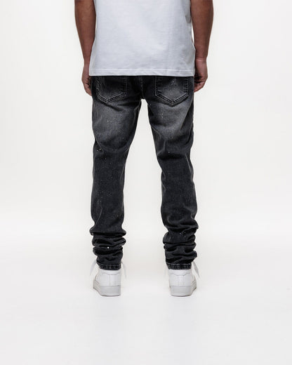 Magiri Ombre Slim Jeans 'Black' — Black — Size 28 — Lifestyle View