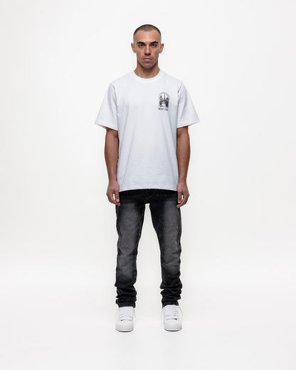Magiri Ombre Slim Jeans 'Black' — Black — Size 28 — Back View