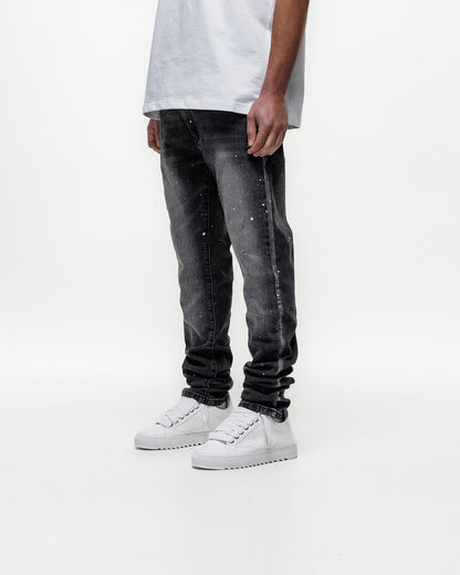 Magiri Ombre Slim Jeans 'Black' — Black — Size 28 — Detail View