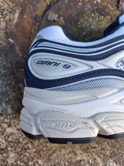 Saucony Progrid Omni 9 'White Navy' — UK 1 — Alternate View 9