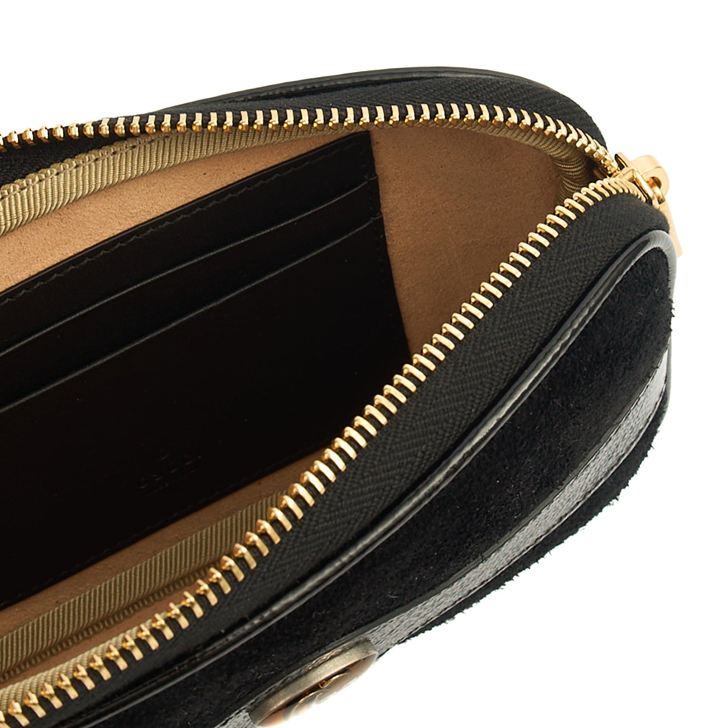 Gucci Clutch Clutch in Black, Suede — Alternate View 7