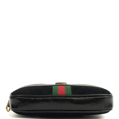 Gucci Clutch Clutch in Black, Suede — Alternate View 11