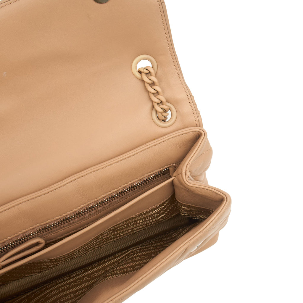 Prada Shoulder Bag Spectrum Zip Shoulder Bag in Brown, Leather — Alternate View 7