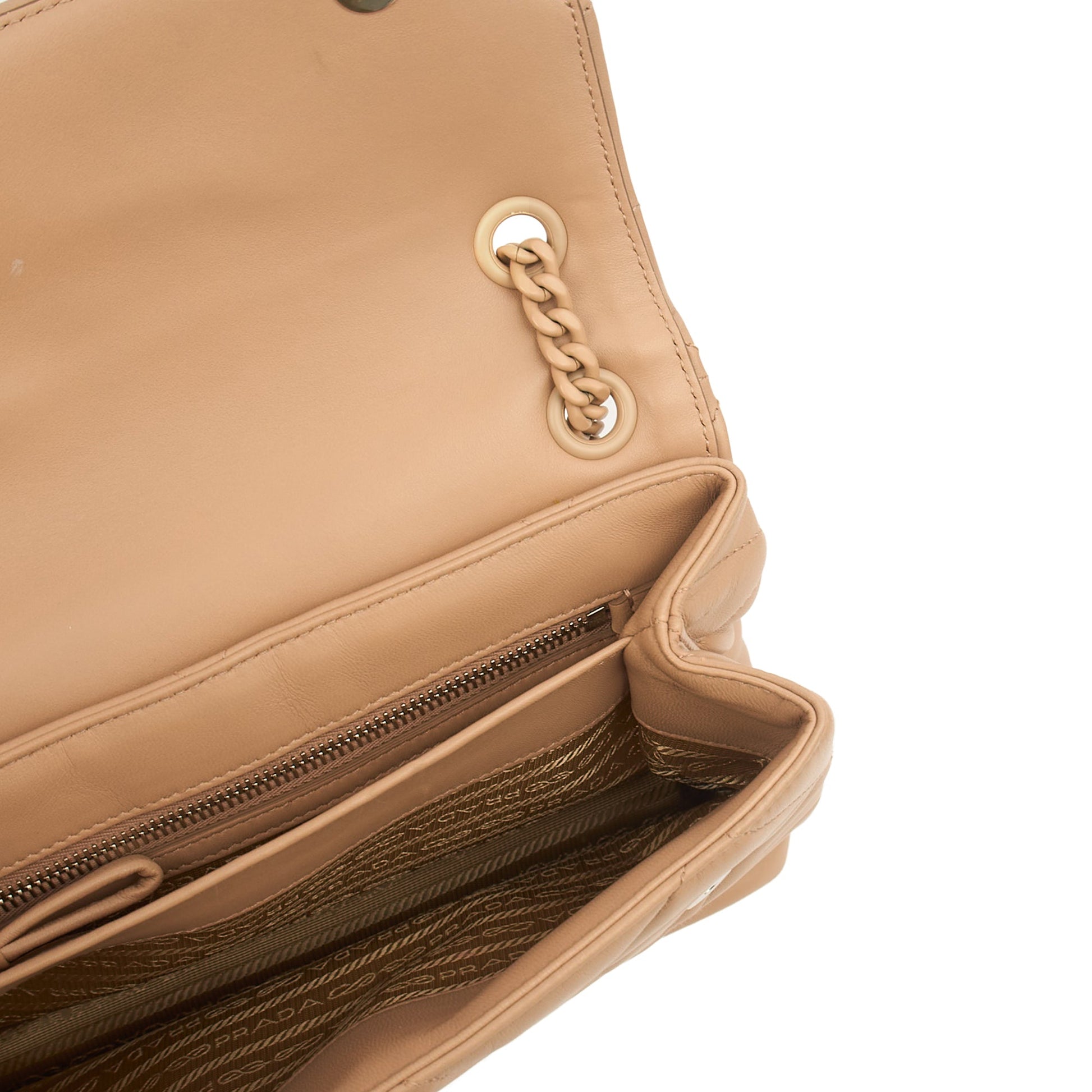 Prada Shoulder Bag Spectrum Zip Shoulder Bag in Brown, Leather — Alternate View 21