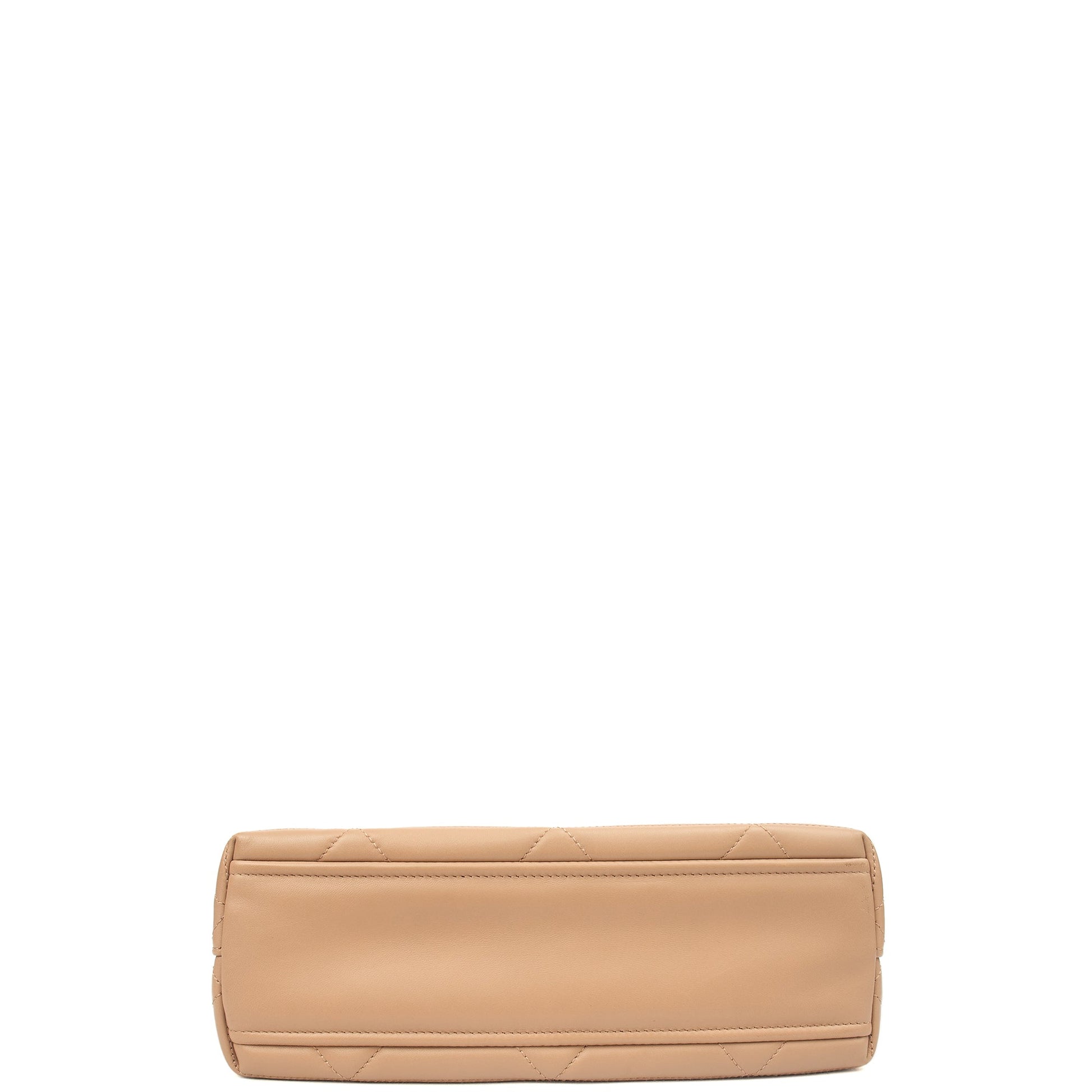 Prada Shoulder Bag Spectrum Zip Shoulder Bag in Brown, Leather — Top View