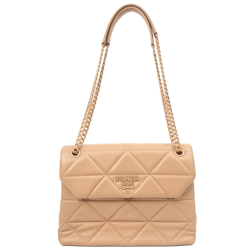 Prada Shoulder Bag Spectrum Zip Shoulder Bag in Brown, Leather — Alternate View 19