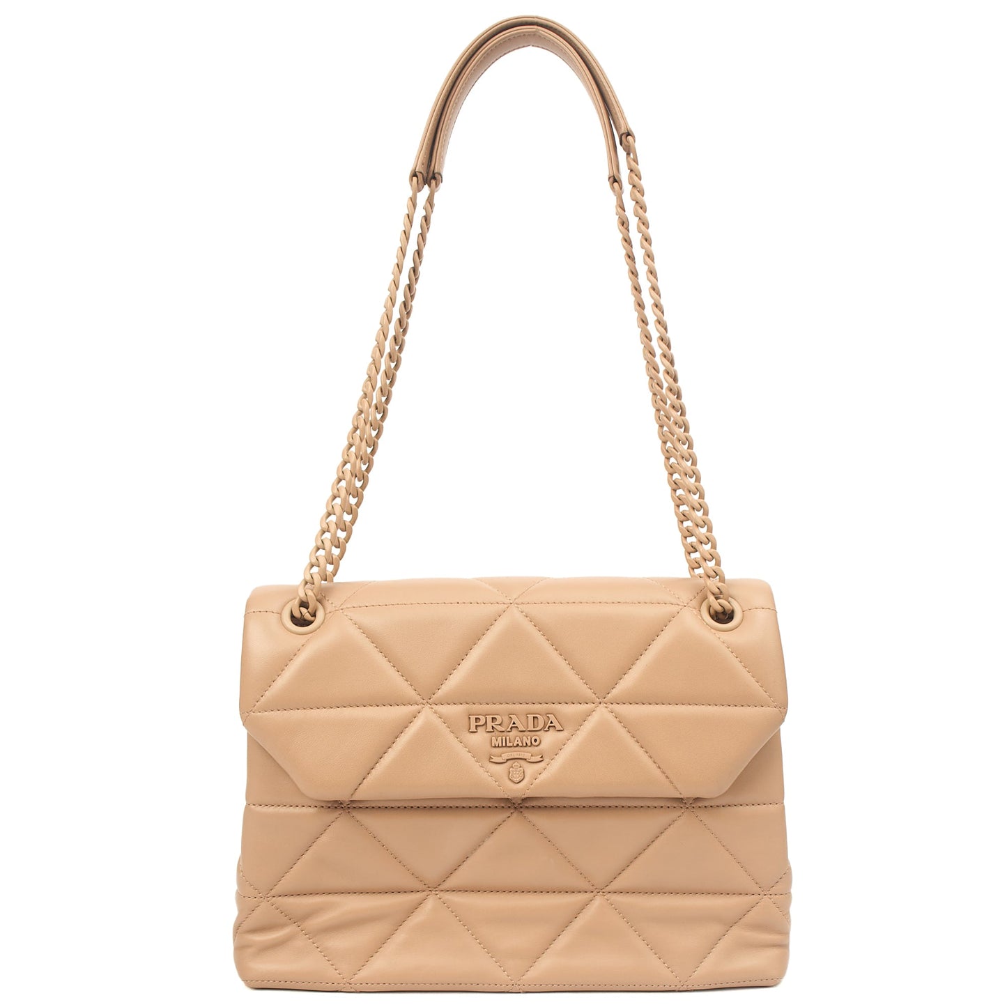Prada Shoulder Bag Spectrum Zip Shoulder Bag in Brown, Leather — Alternate View 19