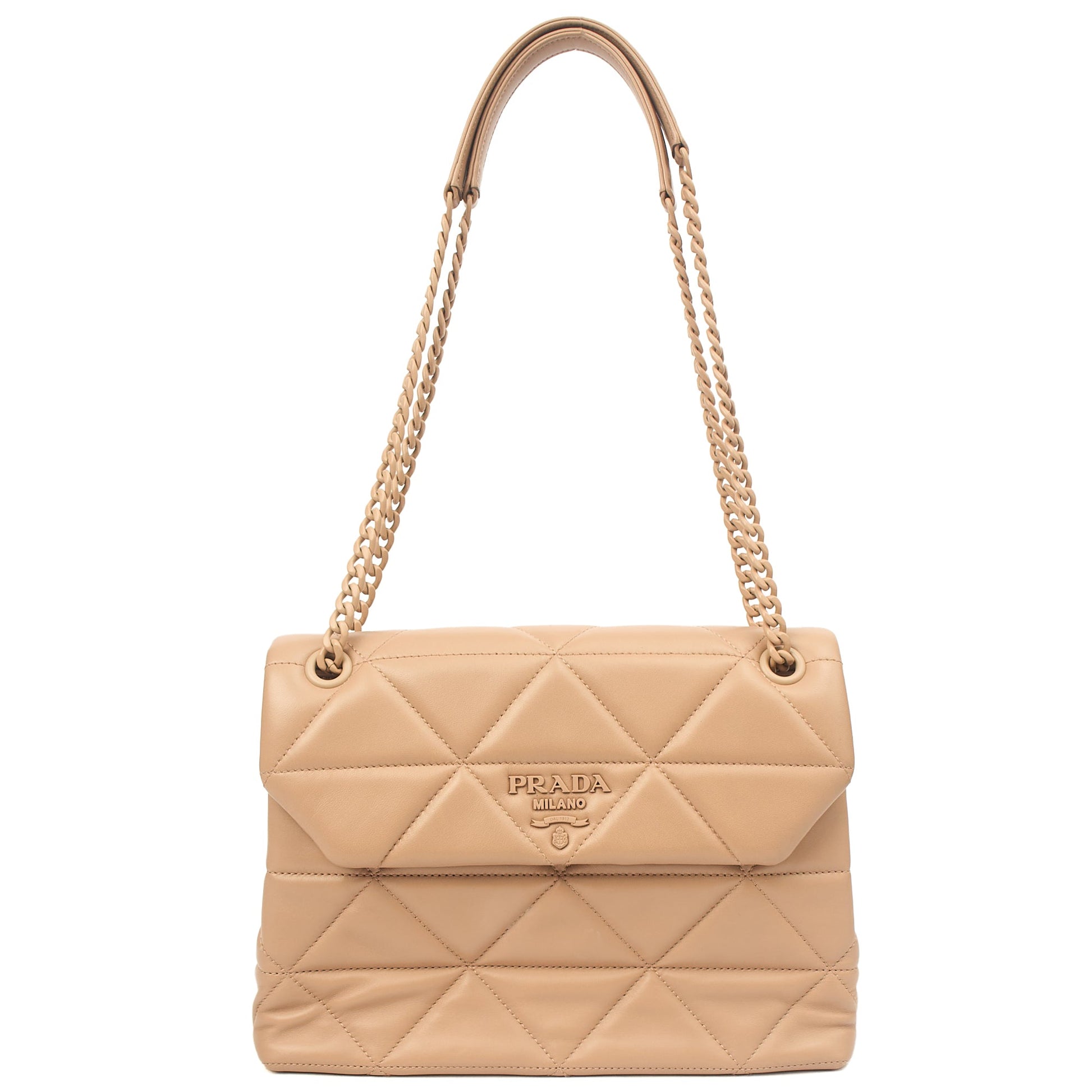 Prada Shoulder Bag Spectrum Zip Shoulder Bag in Brown, Leather — Alternate View 12