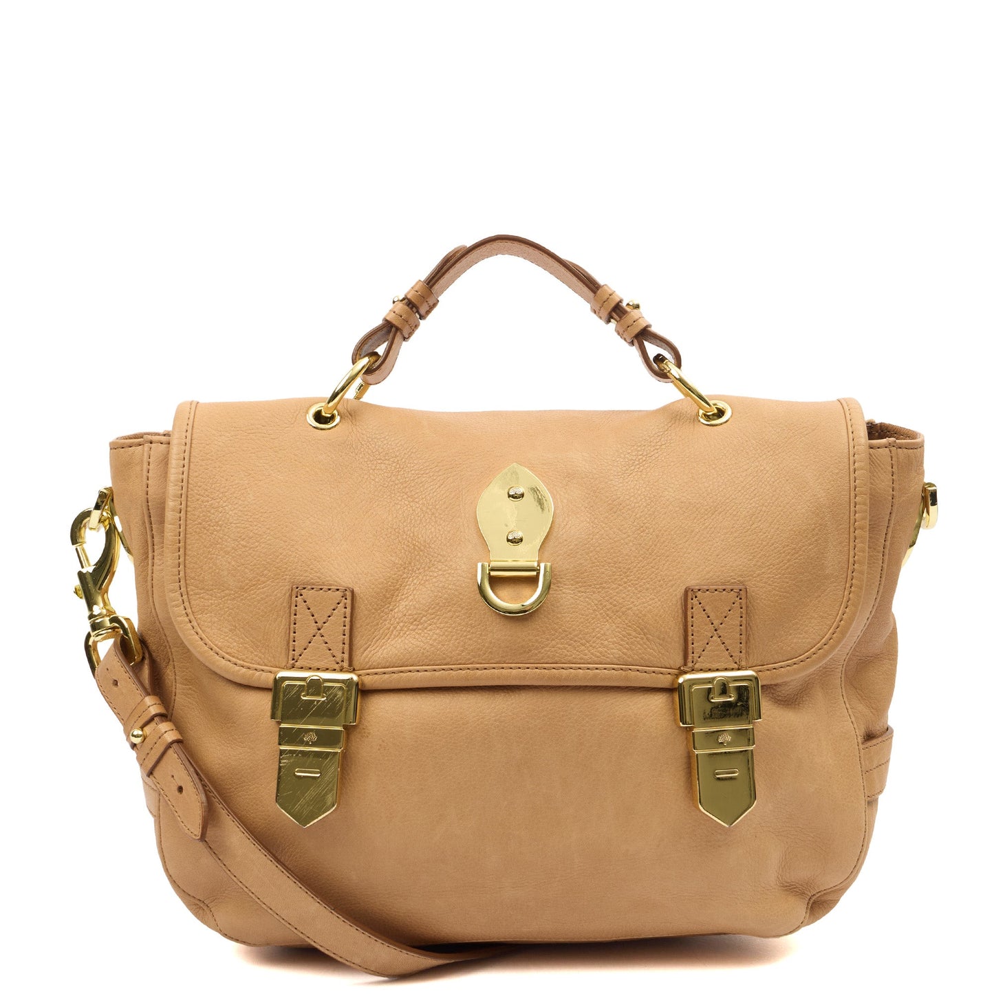 Mulberry Satchel Taylor Satchel  in Neutral, Leather — Front View