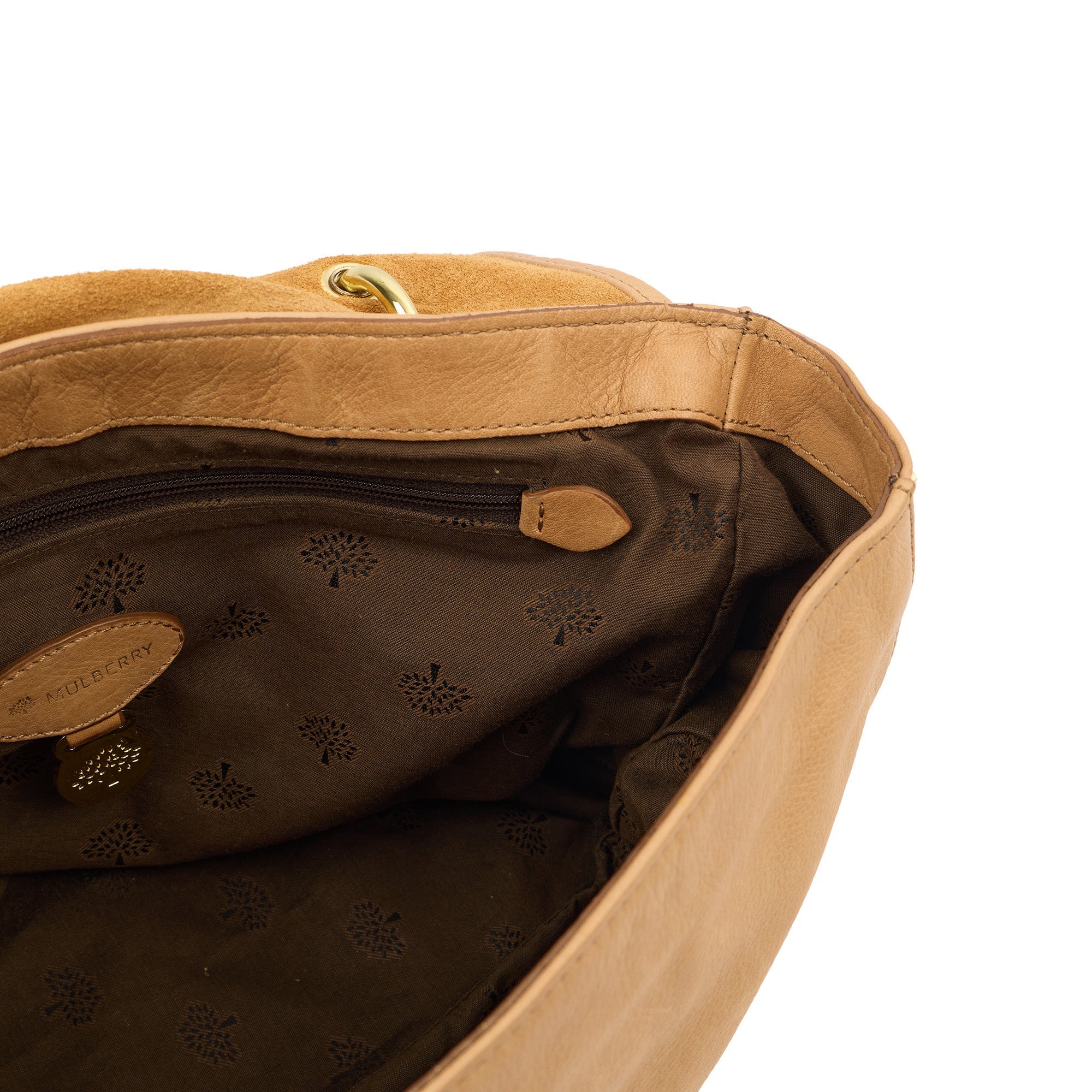 Mulberry Satchel Taylor Satchel  in Neutral, Leather — Alternate View 7