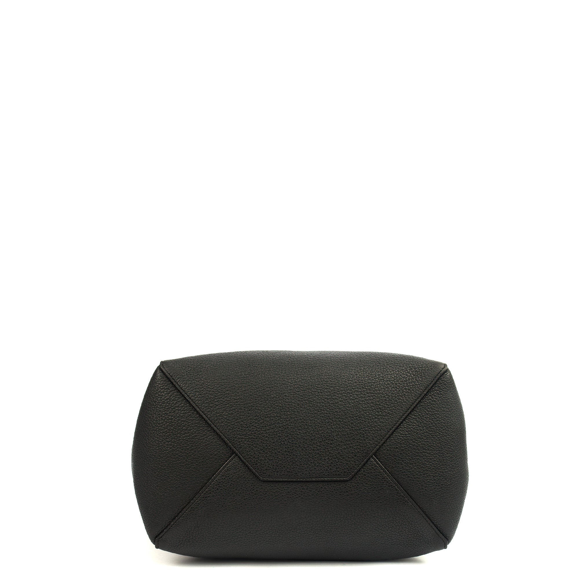 Celine Tote Cabas Phantom - Medium in Black, Leather — Top View