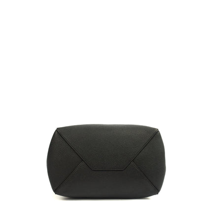 Celine Tote Cabas Phantom - Medium in Black, Leather — Top View