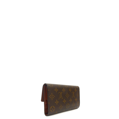 Louis Vuitton Purse Emilie Wallet in Monogram, Canvas — Alternate View 9