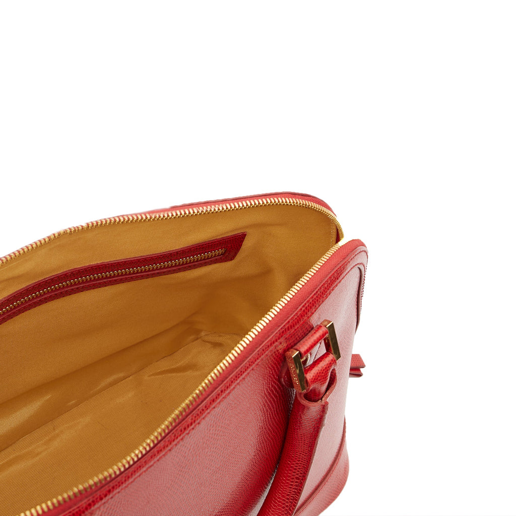 Aspinal of London Tote Hepburn Bag in Red, Leather — Alternate View 14