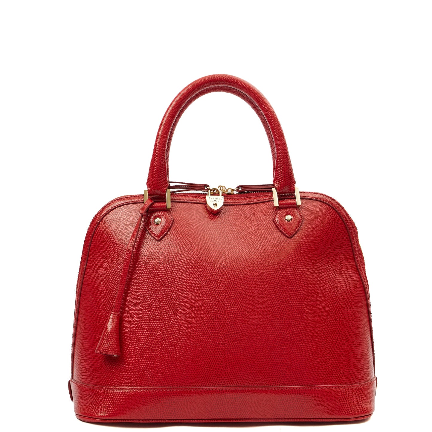 Aspinal of London Tote Hepburn Bag in Red, Leather — Alternate View 8