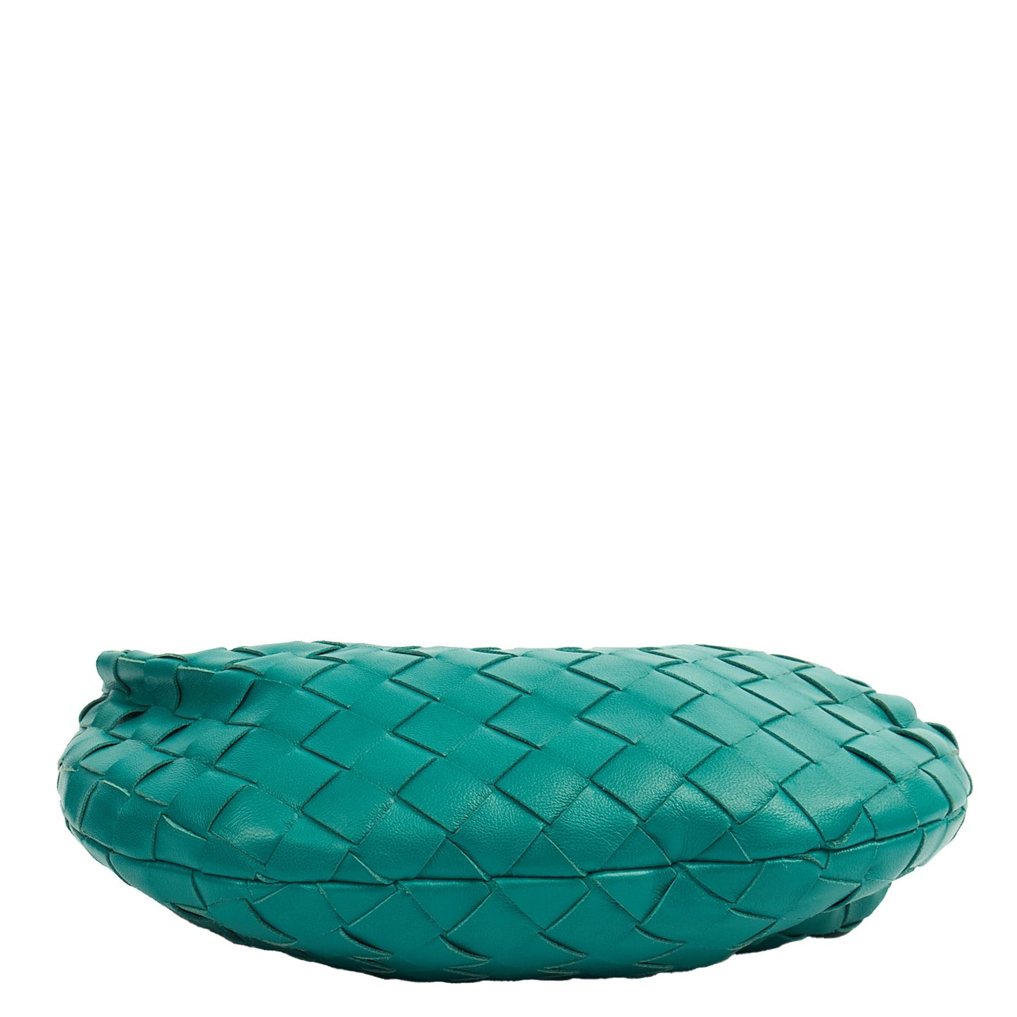 Bottega Veneta Mini Bag Jodie - Mini in Teal, Intrecciato Nappa — Detail View