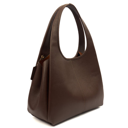 Coach Tote Lana Shoulder Bag in Maple, Leather — Back View