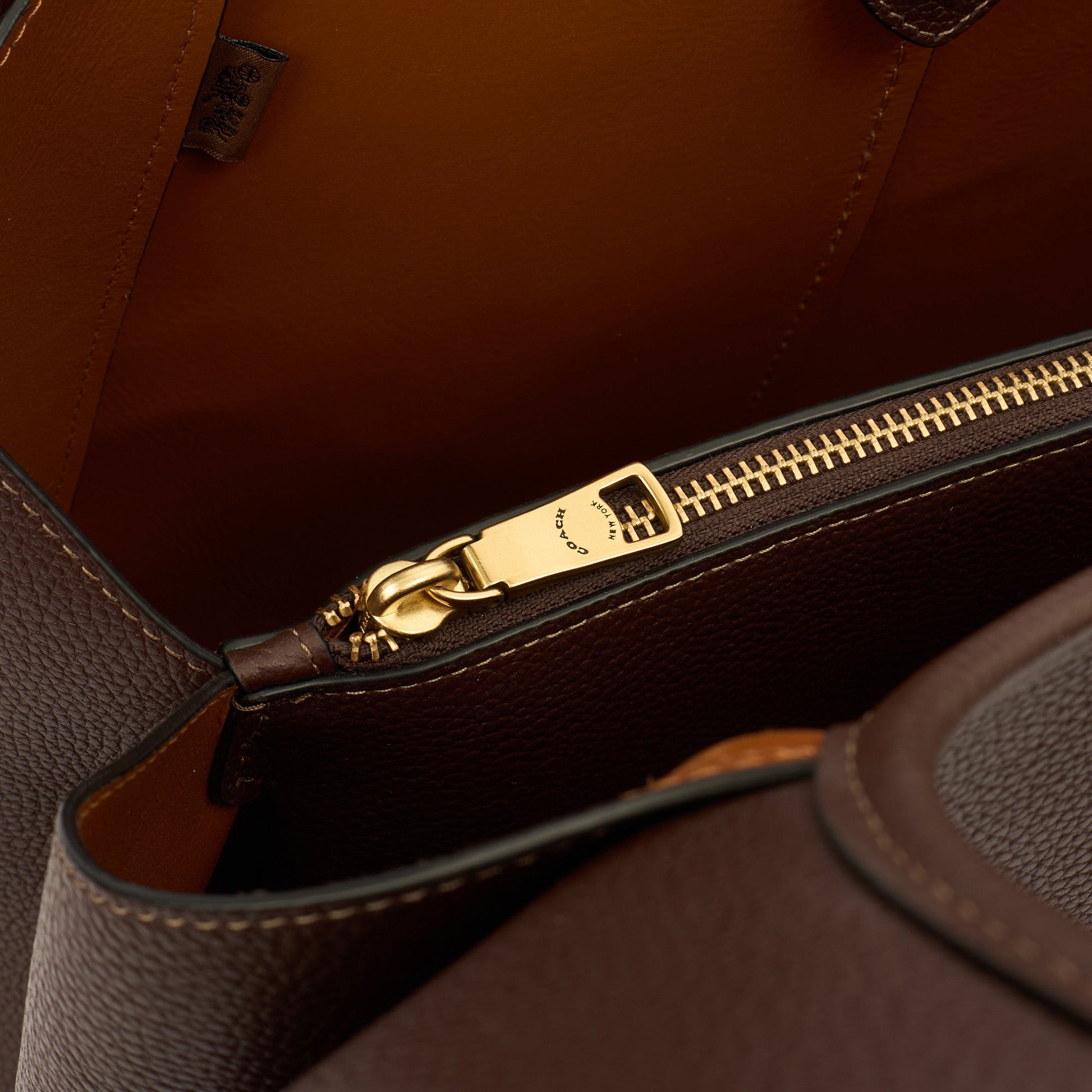 Coach Tote Lana Shoulder Bag in Maple, Leather — Lifestyle View