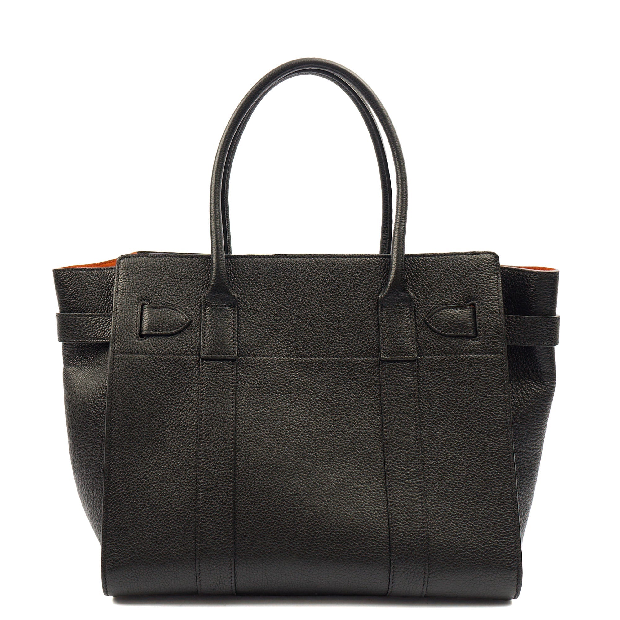 Mulberry Tote Zipped Bayswater in Black, Leather — Alternate View 15
