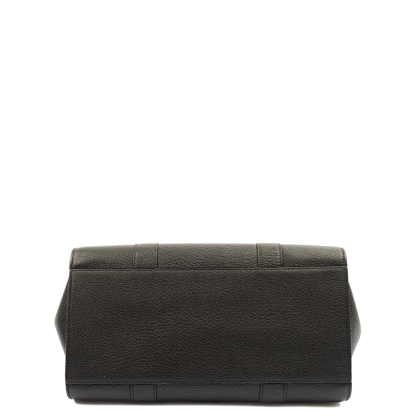 Mulberry Tote Zipped Bayswater in Black, Leather — Top View