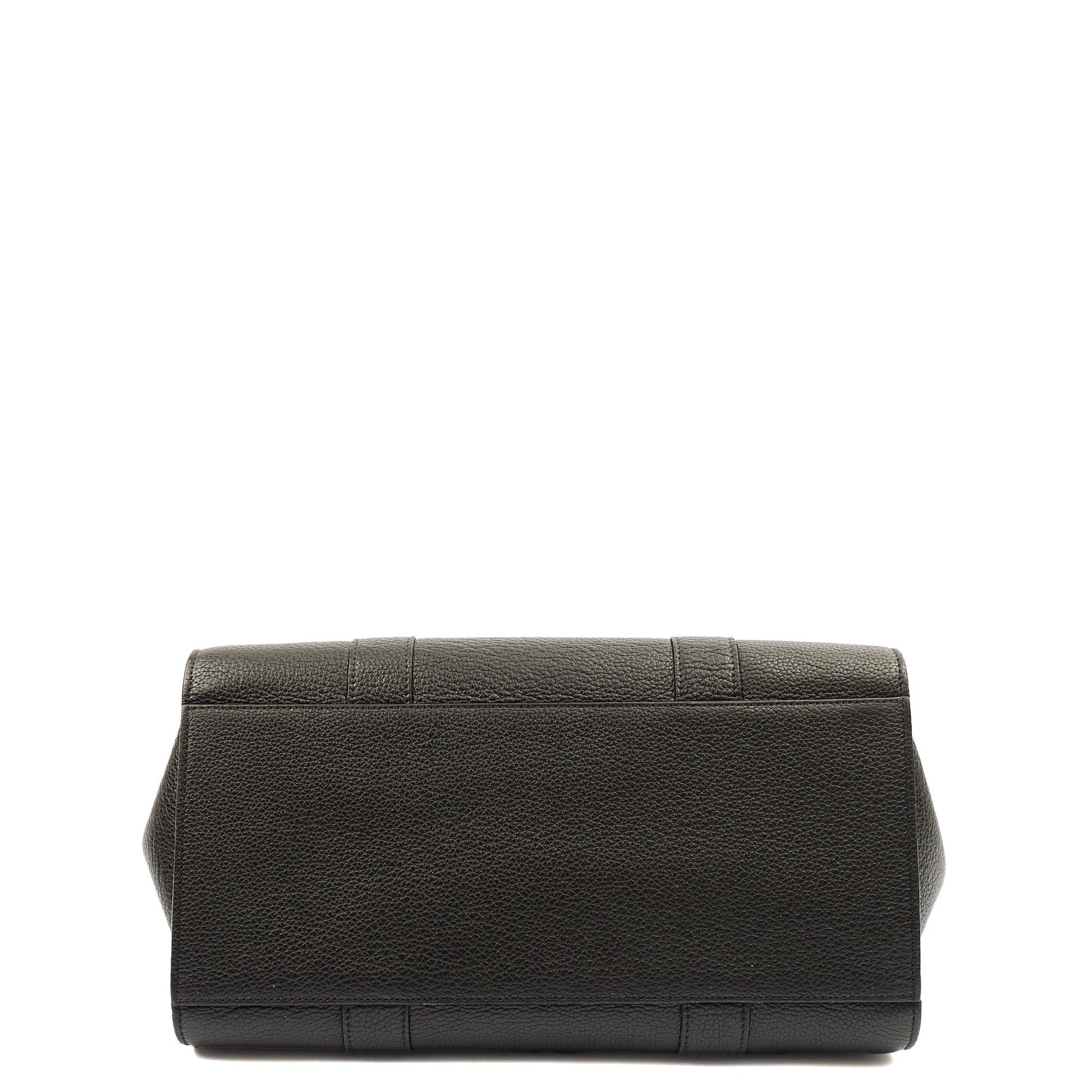 Mulberry Tote Zipped Bayswater in Black, Leather — Top View