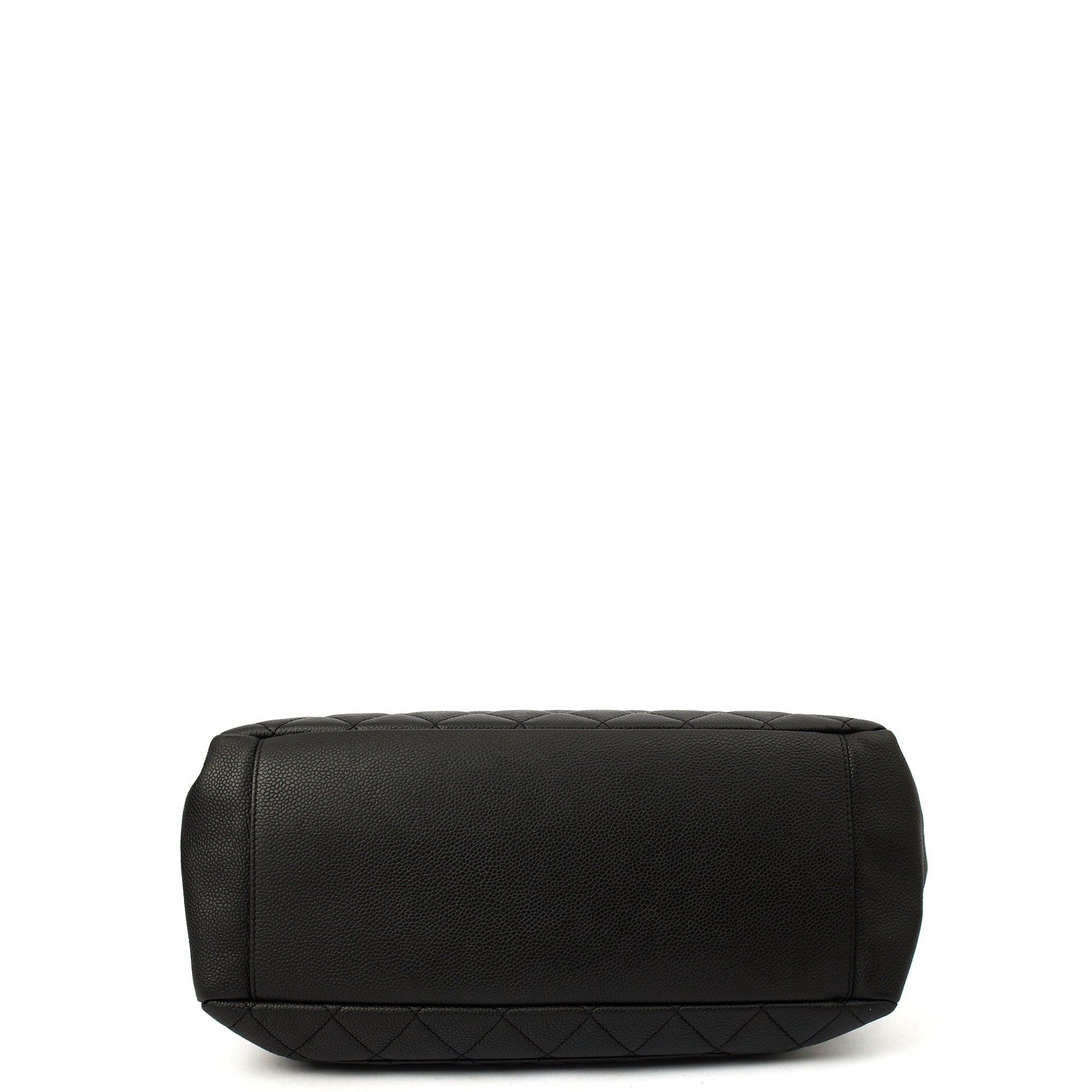 Chanel Tote Grand Shopping Tote in Black, Caviar Leather — Alternate View 21