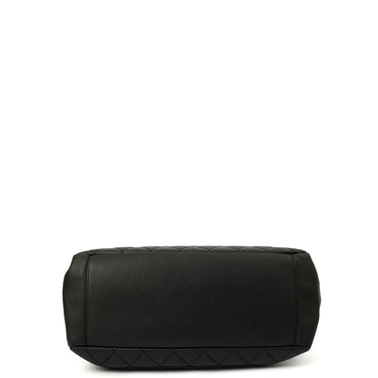 Chanel Tote Grand Shopping Tote in Black, Caviar Leather — Alternate View 21