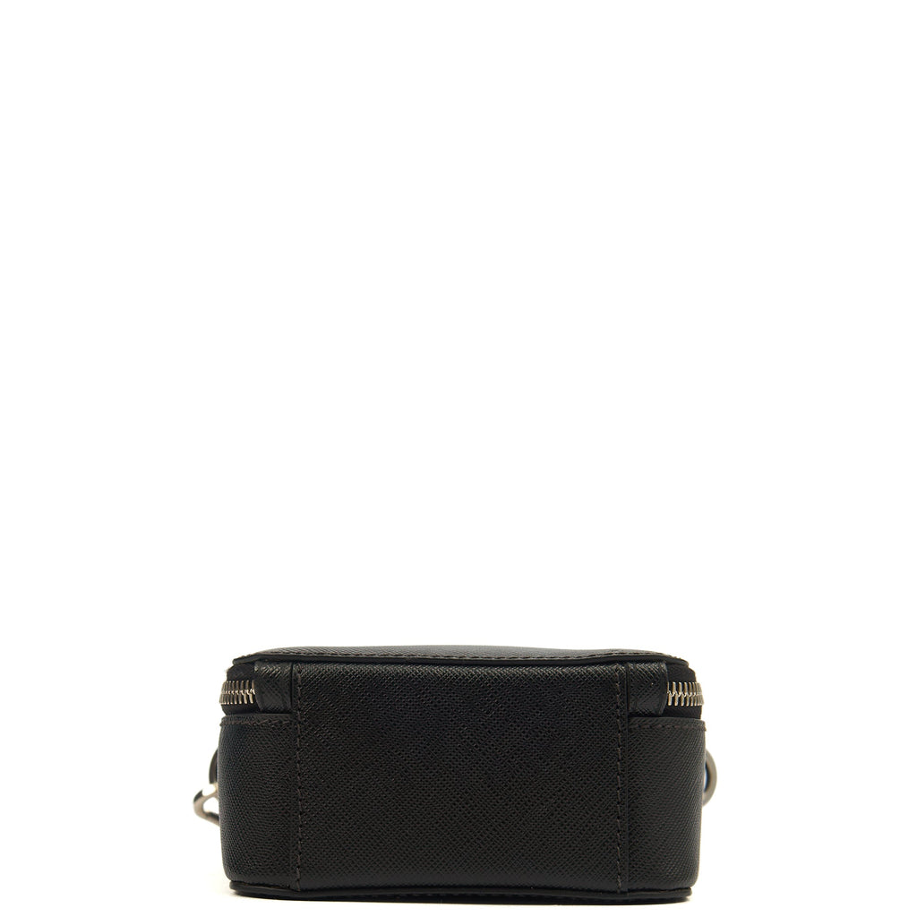 Prada Cross Body Brique - Small in Black, Saffiano Leather — Alternate View 18
