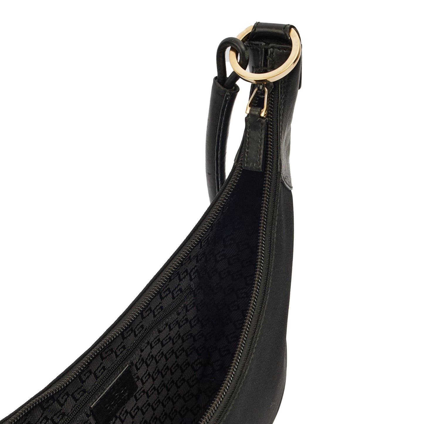 Gucci Shoulder Bag Shoulder Bag in Black, Fabric — Alternate View 17