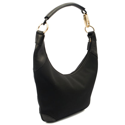 Gucci Shoulder Bag Shoulder Bag in Black, Fabric — Alternate View 14