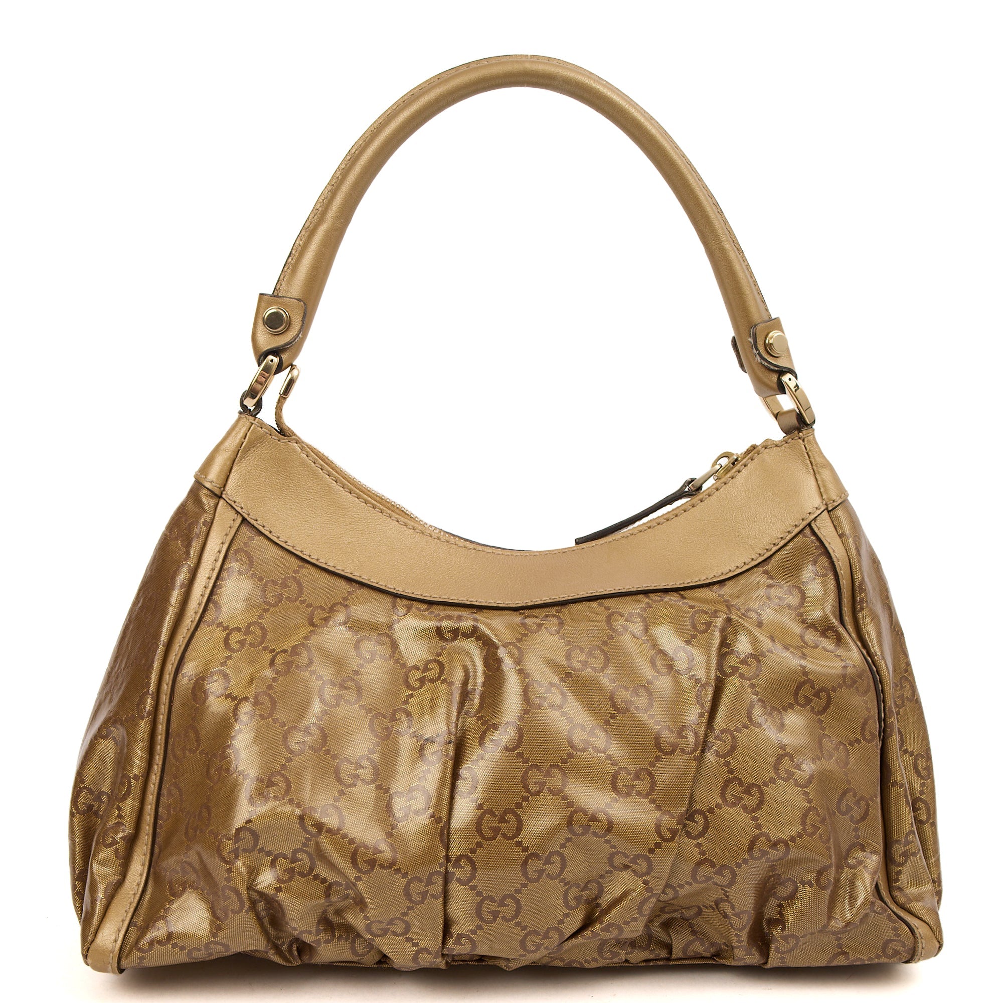 Gucci Shoulder Bag Abbey D-Ring Shoulder Bag in Metallic, Leather — Alternate View 11