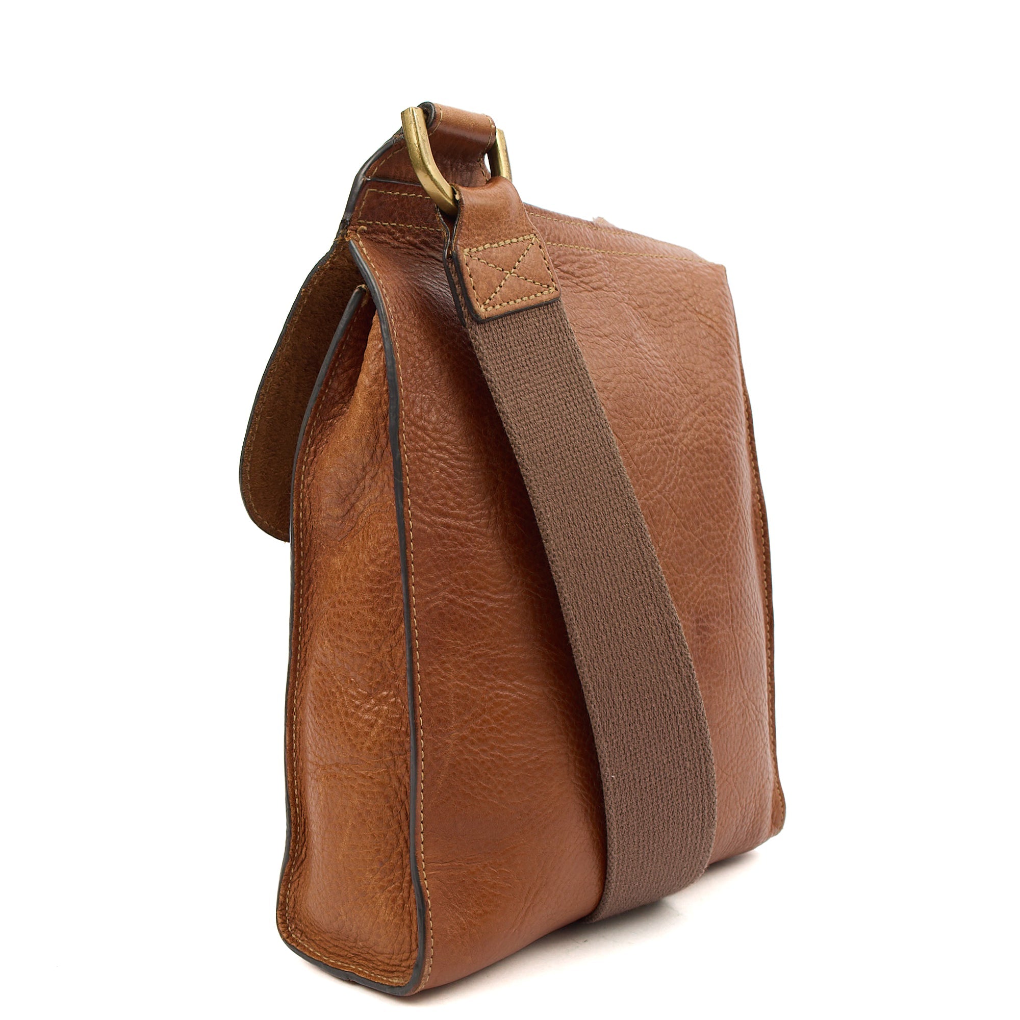 Mulberry Cross Body Antony in Oak, Leather — Back View