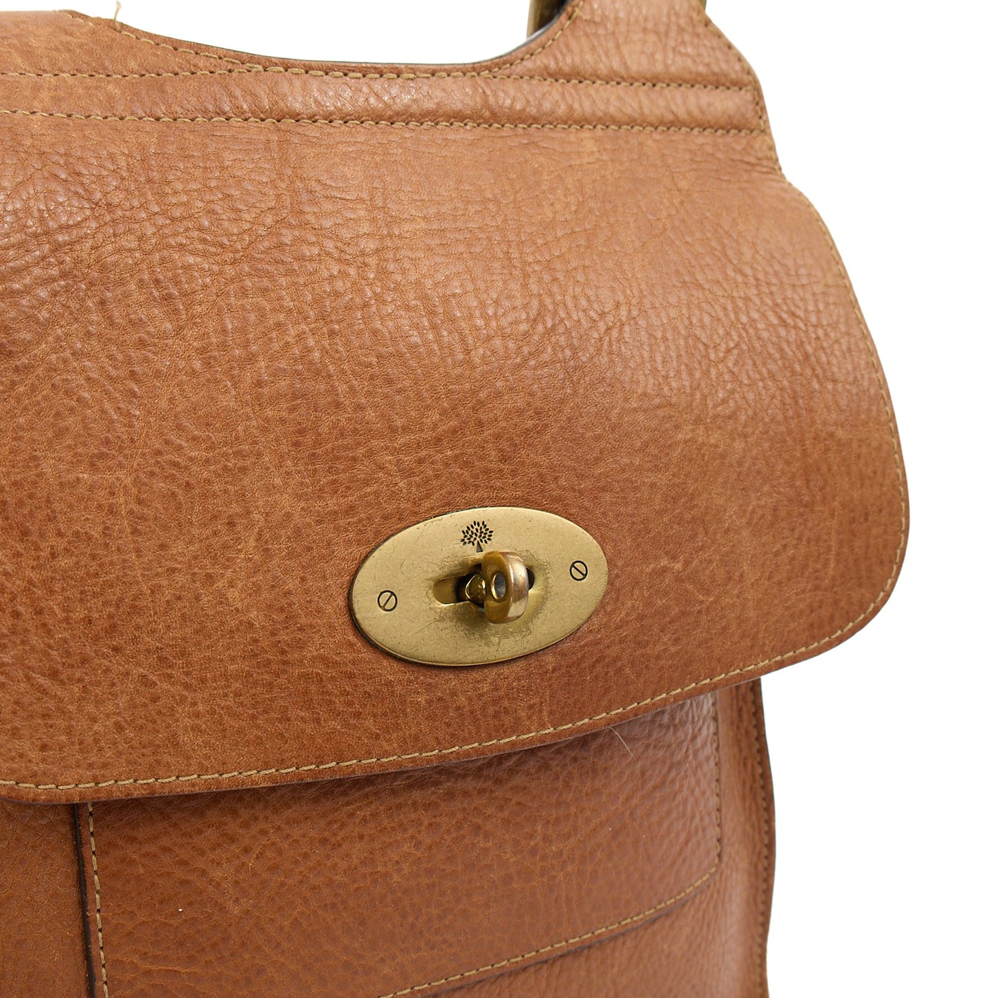 Mulberry Cross Body Antony in Oak, Leather — Side View