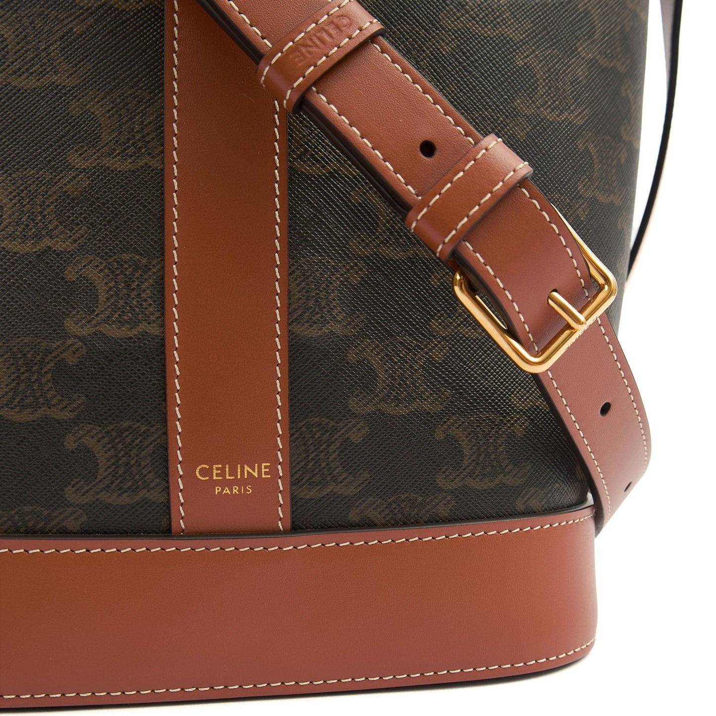 Celine Bucket Bag Bucket 16 in Bi Colour, Bullhide Calfskin — Lifestyle View