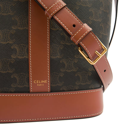 Celine Bucket Bag Bucket 16 in Bi Colour, Bullhide Calfskin — Lifestyle View