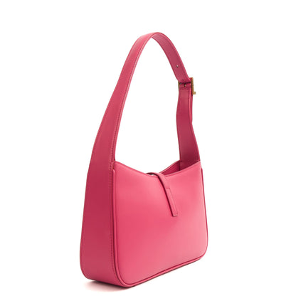 Saint Laurent Shoulder Bag Le 5 À 7 Hobo in Pink, Calfskin Leather — Alternate View 8