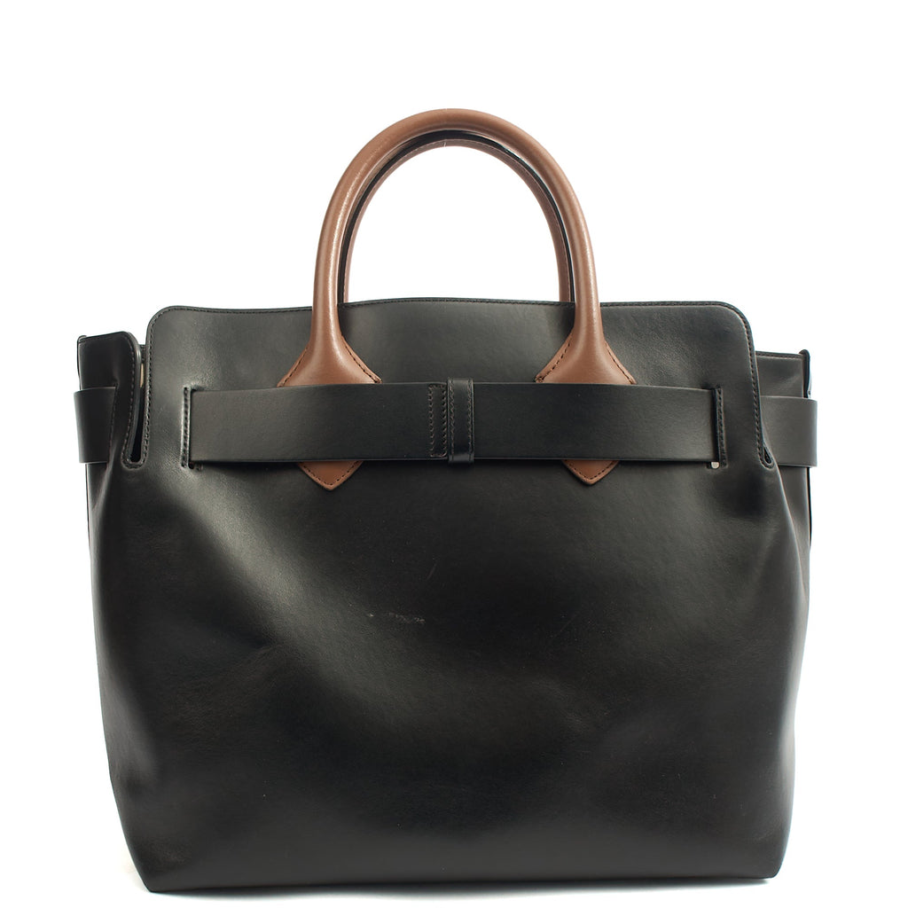 Burberry Tote Belt Bag - Medium in Black, Leather — Alternate View 15