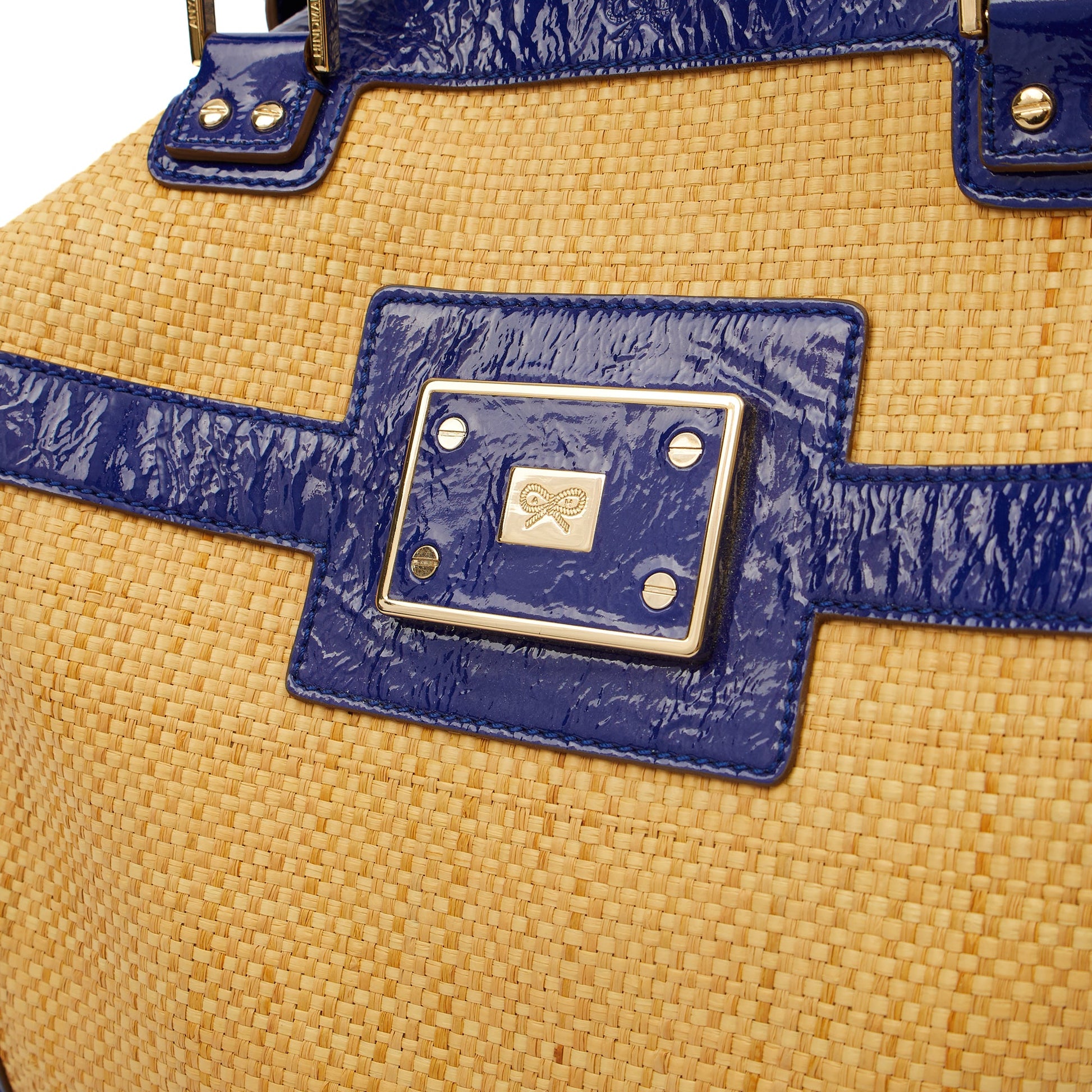 Anya Hindmarch Tote Shoulder Bag in Neutral, Fabric — Lifestyle View