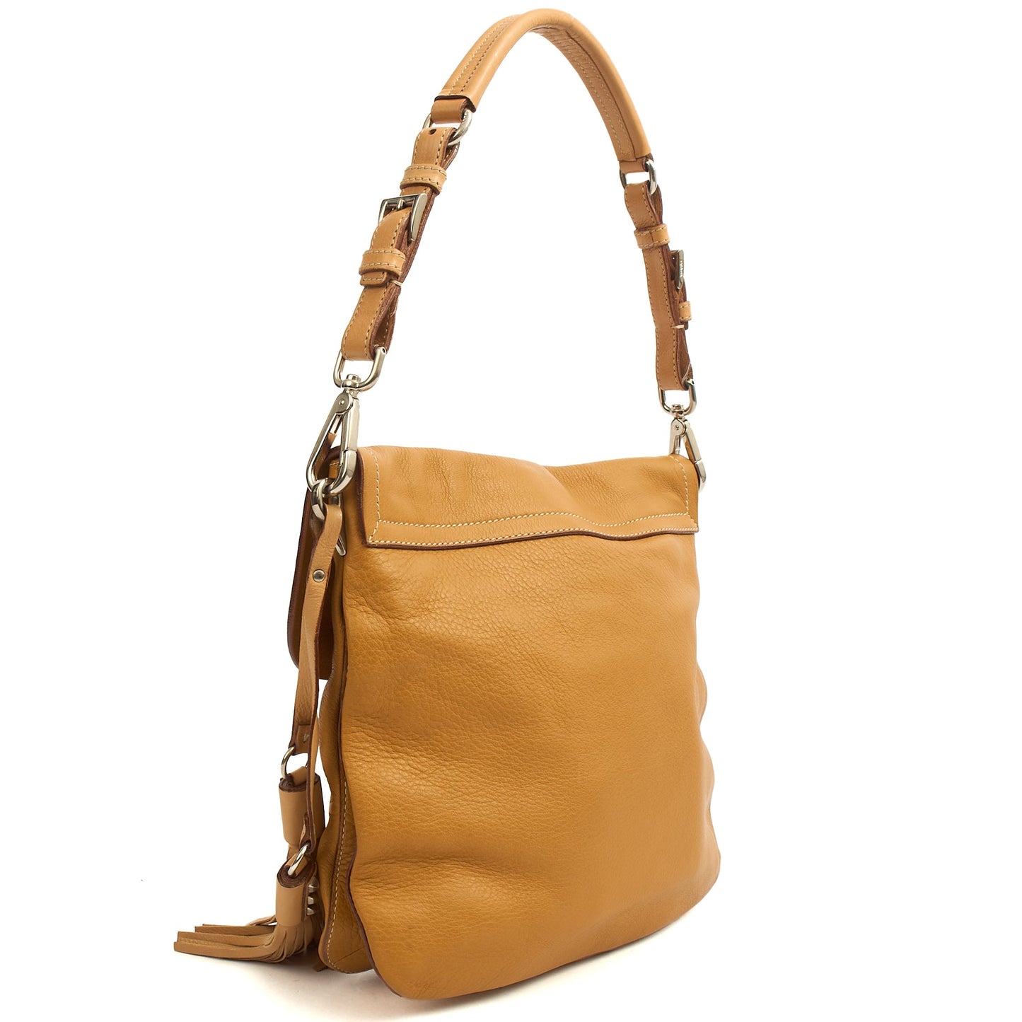 Prada Tote Tote in Cognac, Calfskin — Alternate View 10
