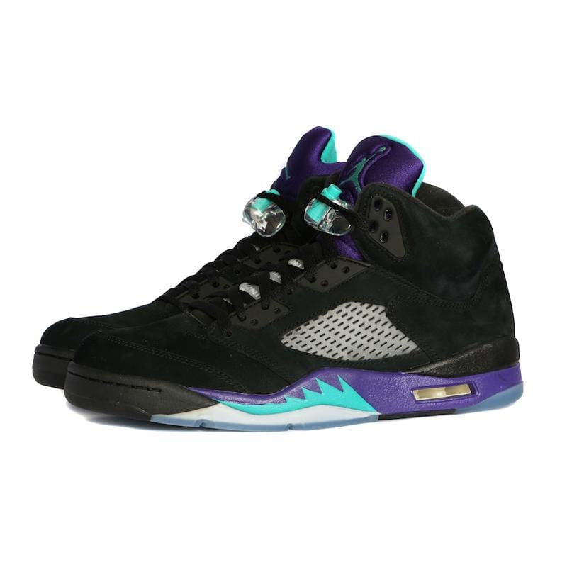 Air Jordan 5 Retro 'Black Grape' — UK 3 | EU 35.5 | US 3.5 — Front View