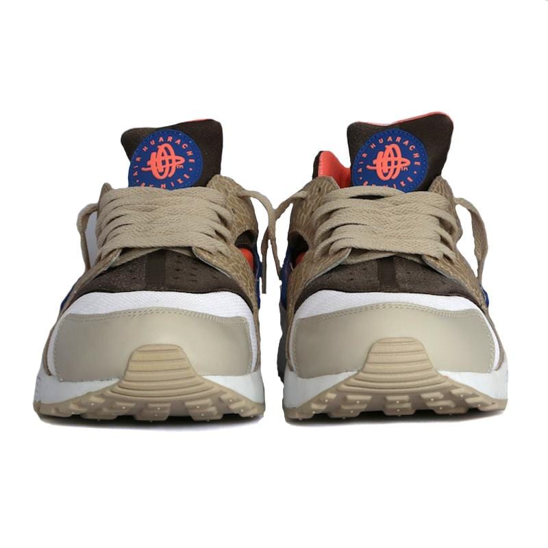 Nike Air Huarache LE Safari Grey Pink Blue — UK 3 | EU 35.5 | US 3.5 — Back View