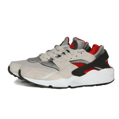 Nike Air Huarache LE Grey-Red — UK 3 | EU 35.5 | US 3.5 — Front View