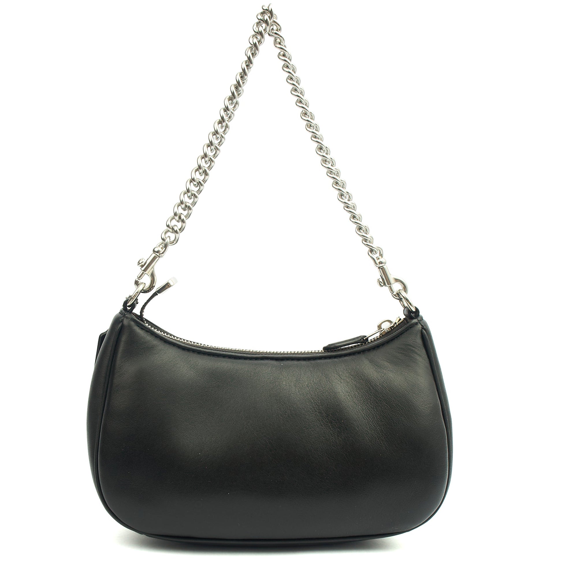 Coach Cross Body Teri Shoulder Bag in Black, Leather — Back View