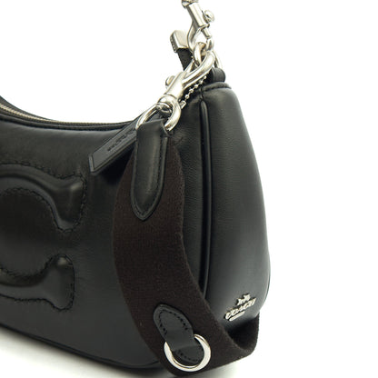 Coach Cross Body Teri Shoulder Bag in Black, Leather — Alternate View 19