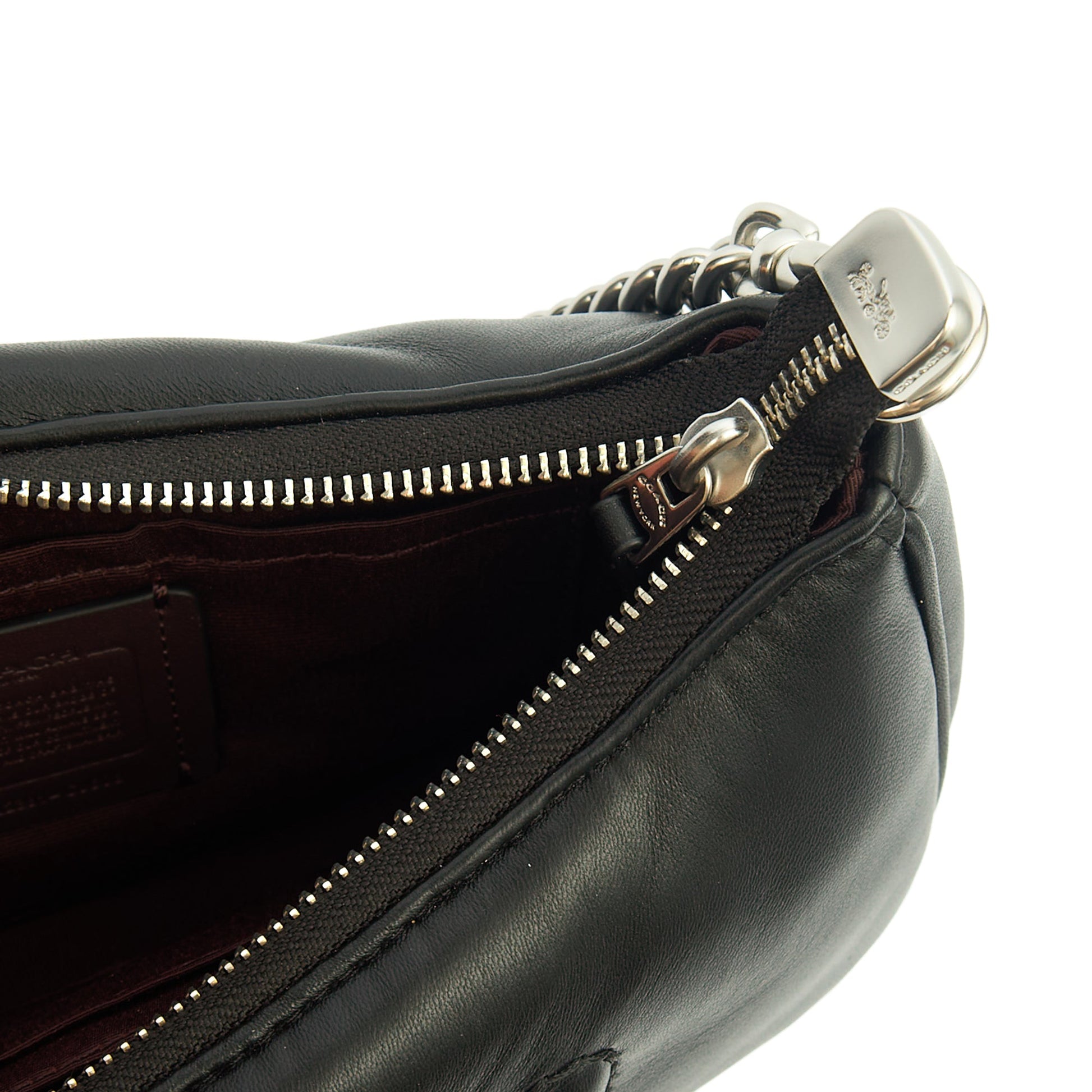 Coach Cross Body Teri Shoulder Bag in Black, Leather — Alternate View 14