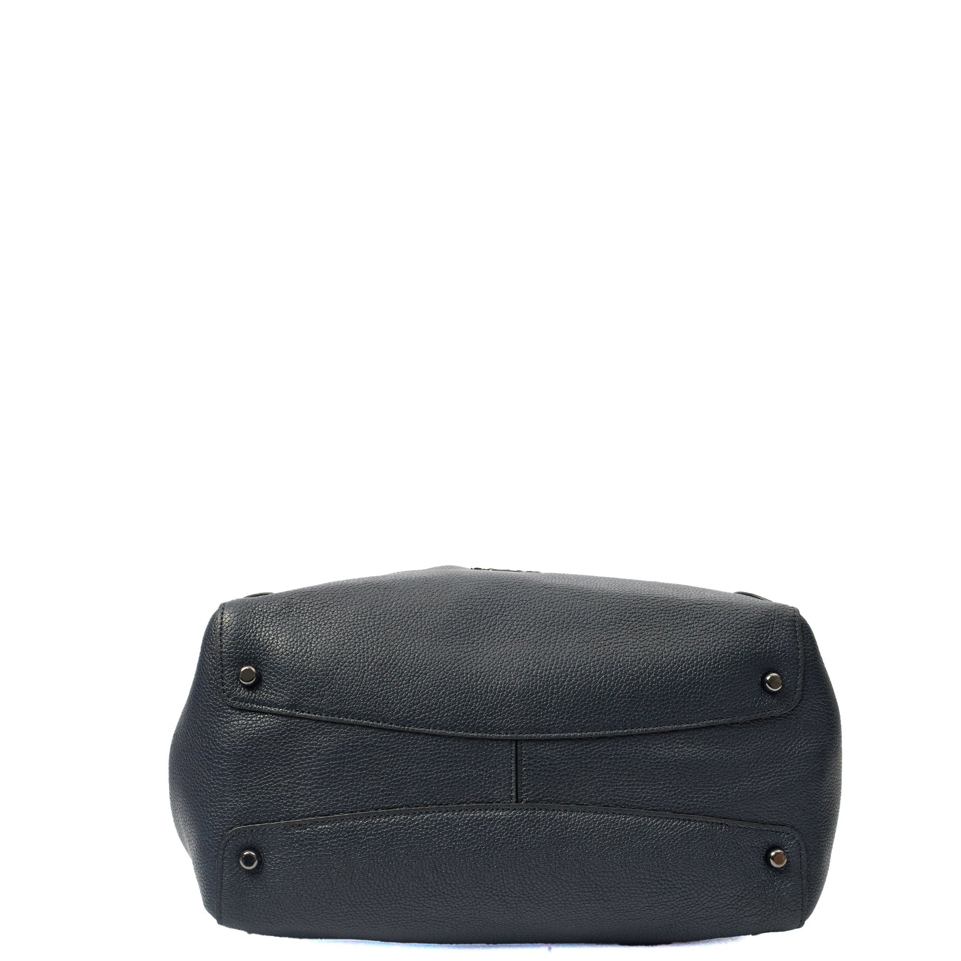 Coach Tote Hadley Hobo in Black, Leather — Top View