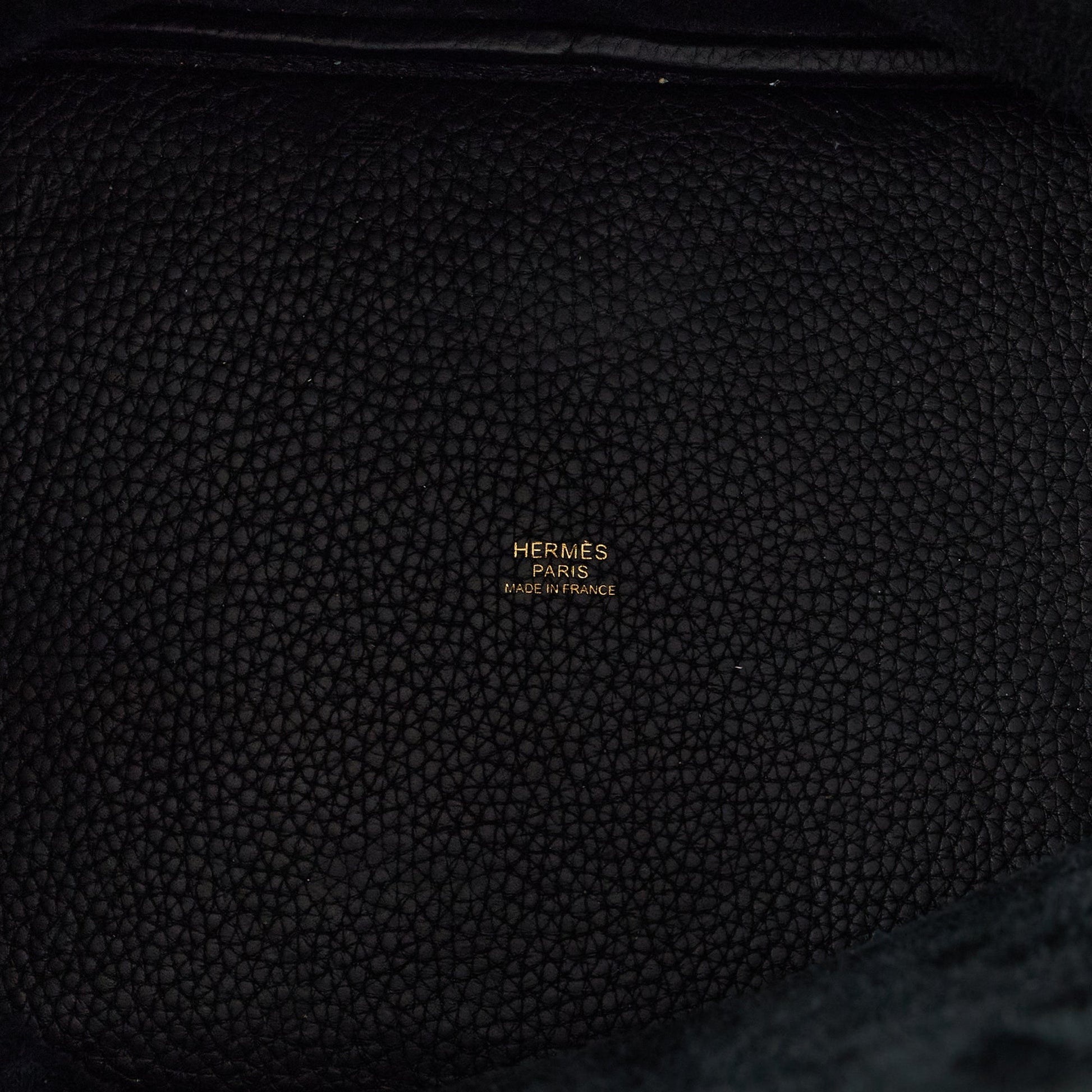Hermes Picotin 22 in Black, Clemence Leather — Alternate View 19