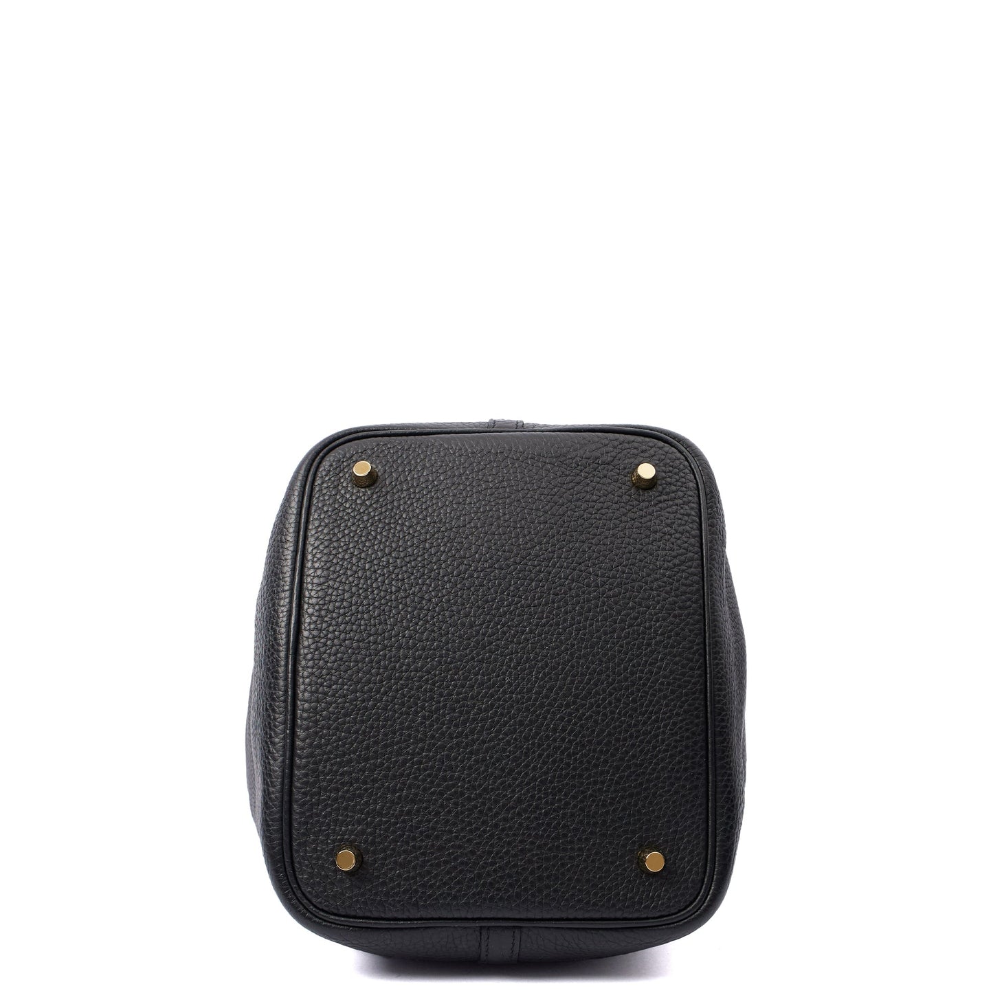 Hermes Picotin 22 in Black, Clemence Leather — Alternate View 15
